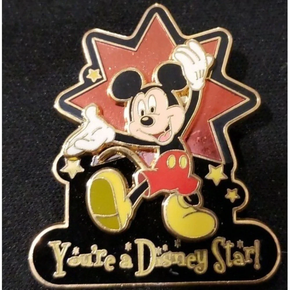 Disney Pin Cast Award You're A Disney Star Mickey & Castle 47247 WDW